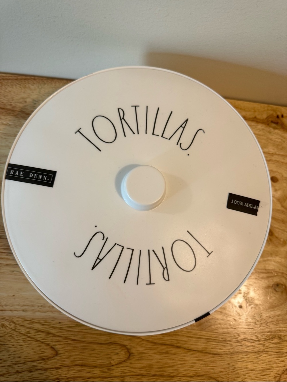 Rae Dunn Melamine Tortilla Server